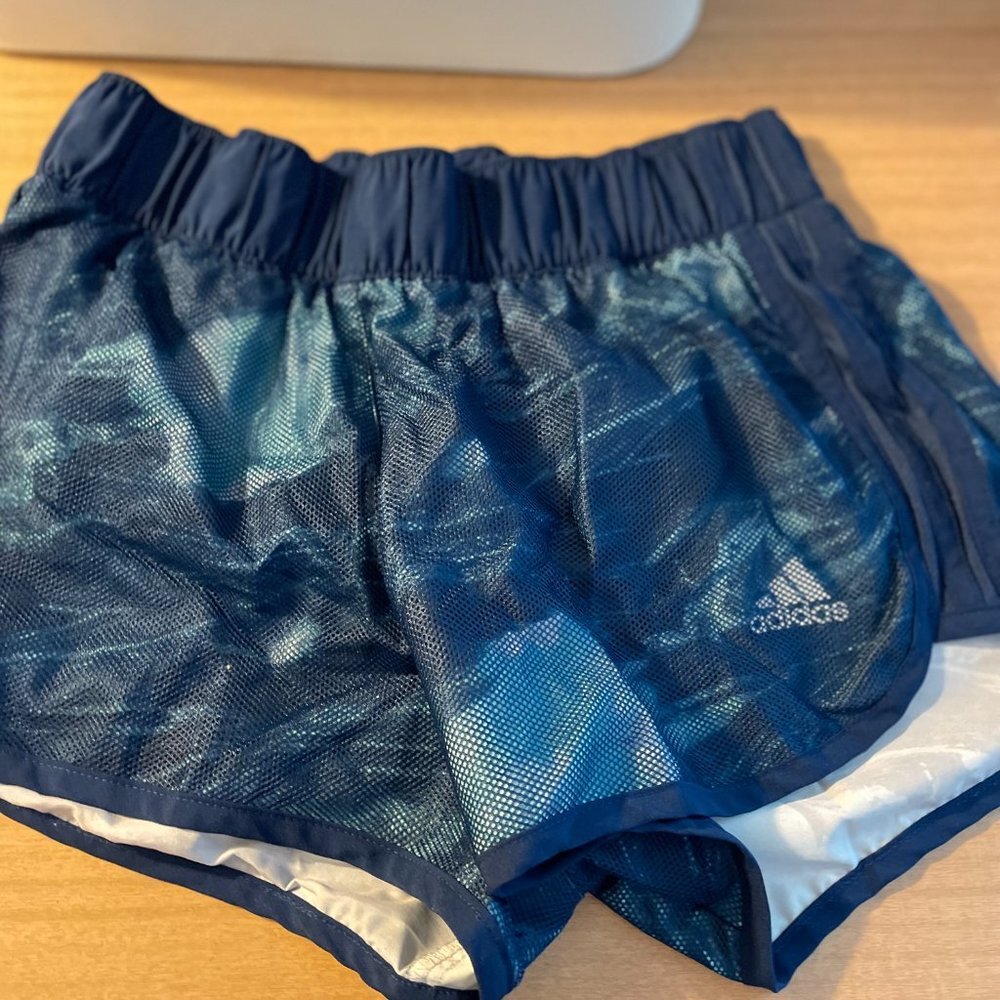 Girls Swim Trunk Adidas extra small Blue Short